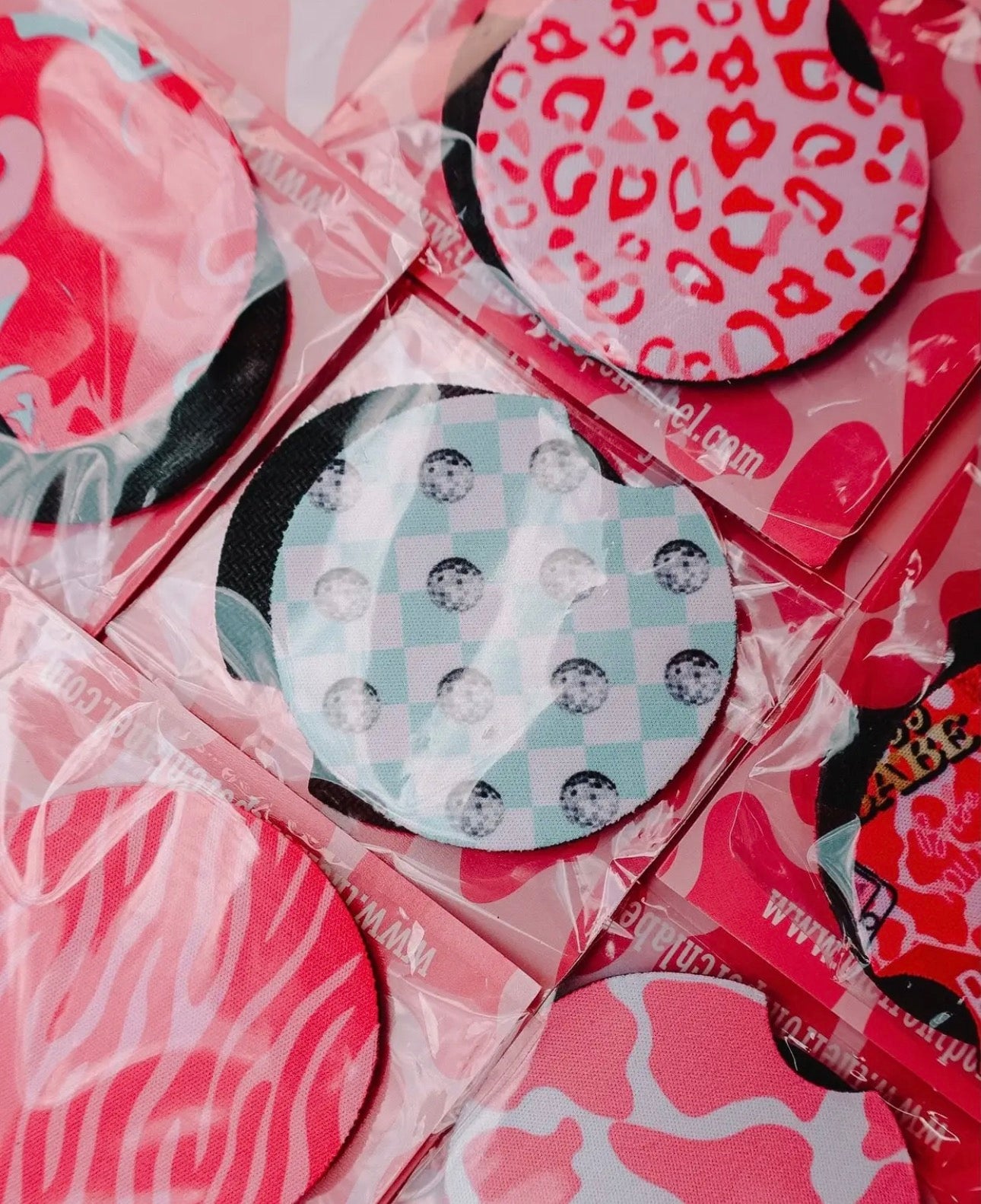 Blue Disco Car Coaster 2 Pack