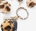 Leopard Keyring With Tassel