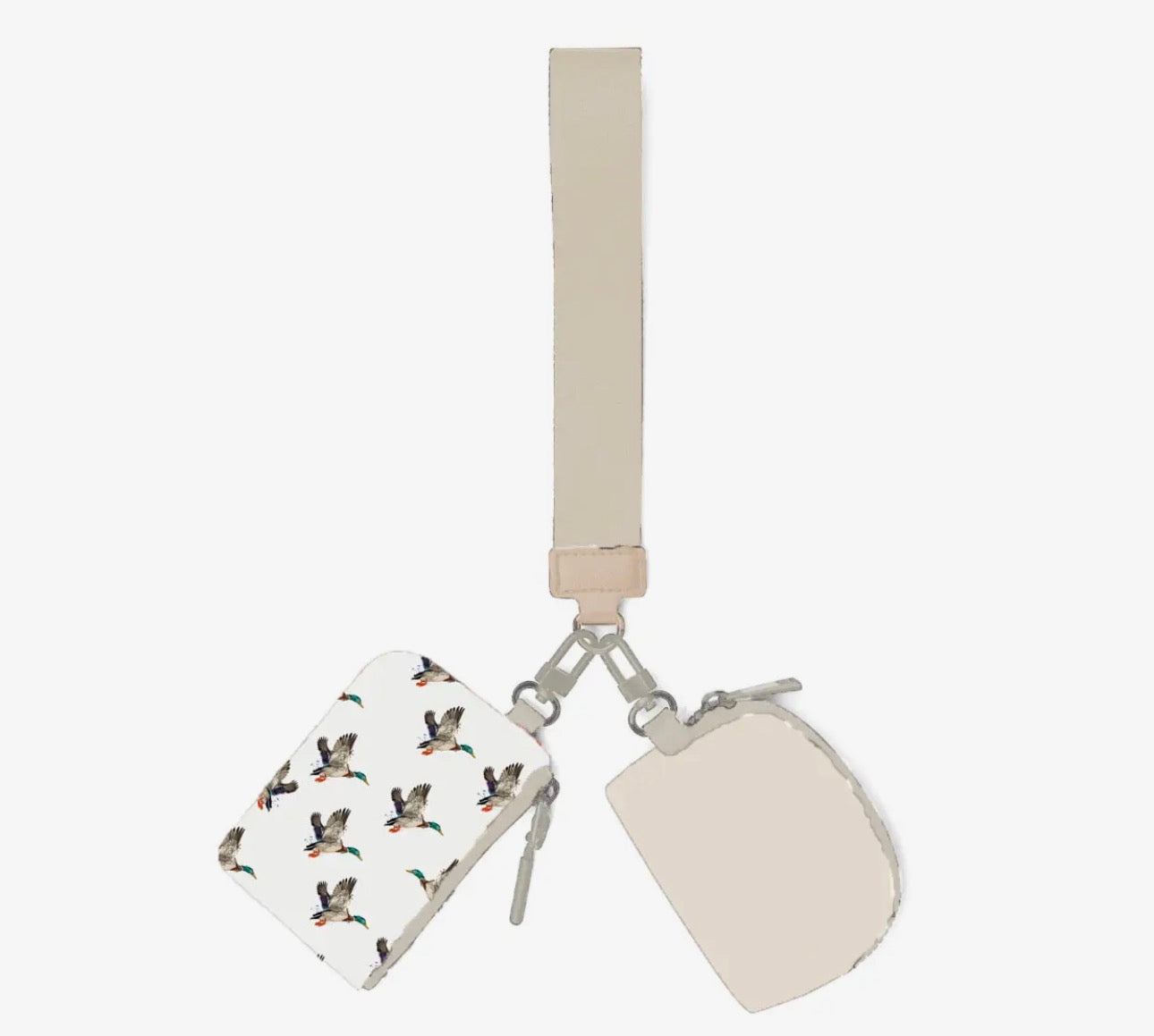 Duck Dual Pouch Wristlet